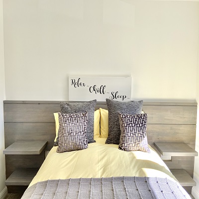 Bespoke bed headboard